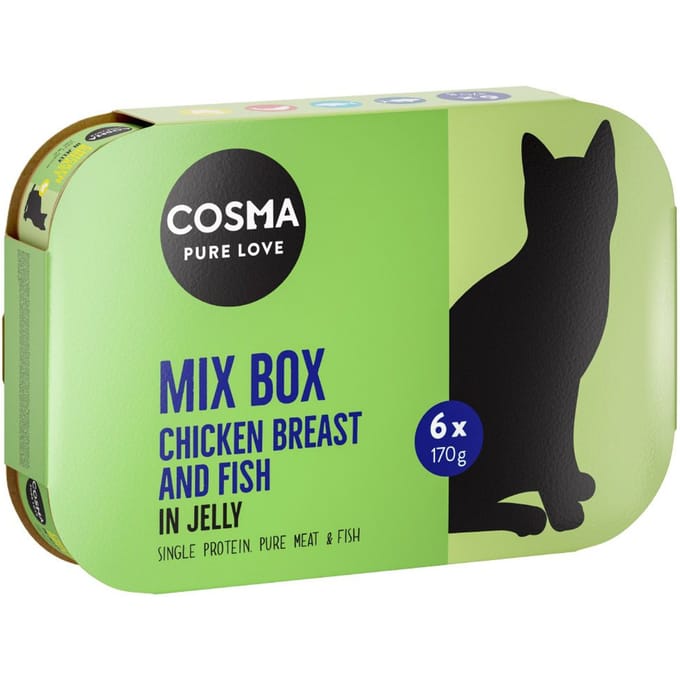6x170g Original in Gelei Cosma Kattenvoer