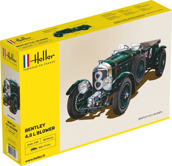 Heller Modelbouwpakket Auto - 80722 Bentley Blower Car Plastic - 1:24 - Modelbouw