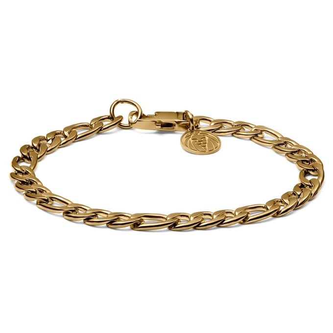 Cosmo Amager Goudkleurige Figaroketting-armband