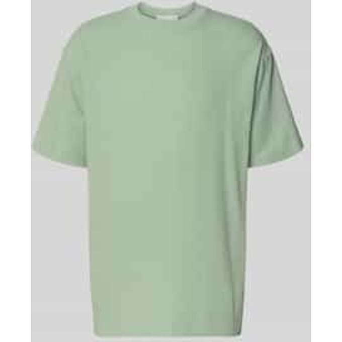 relaxed fit t-shirt van puur katoen model 'MAARKOS WAFFLE'