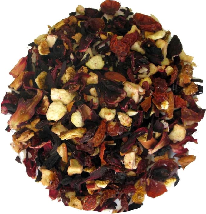 De Kruidenbaron - Strawberry Kiwi thee - 100 gram