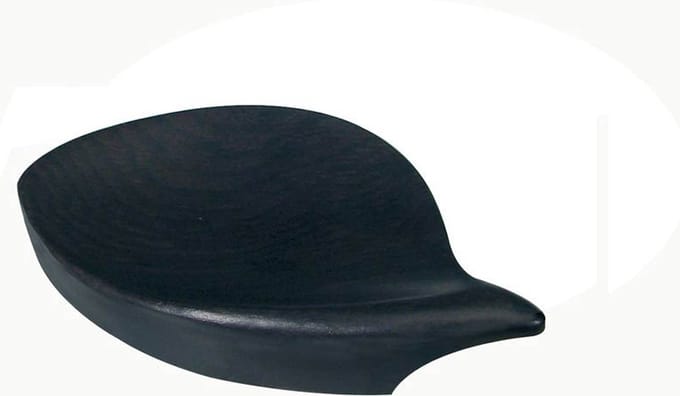 ELS CR-030E chinrest 'Dresden'-style, made in India, ebony, no screws, no cork