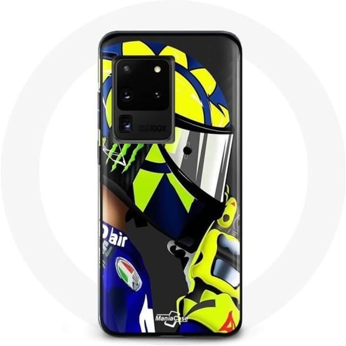 Coque pour Samsung Galaxy S20 Ultra Valentino Rossi Pilote de vitesse champion du monde Motogp