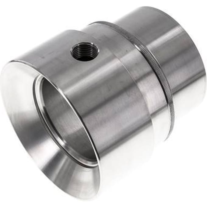Luchtversterker Mondstuk 100mm Uitlaat Aluminium