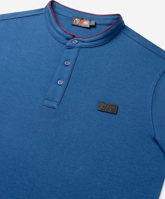 AB Lifestyle - Tokio Polo | Navy Peony - Heren - Maat: S