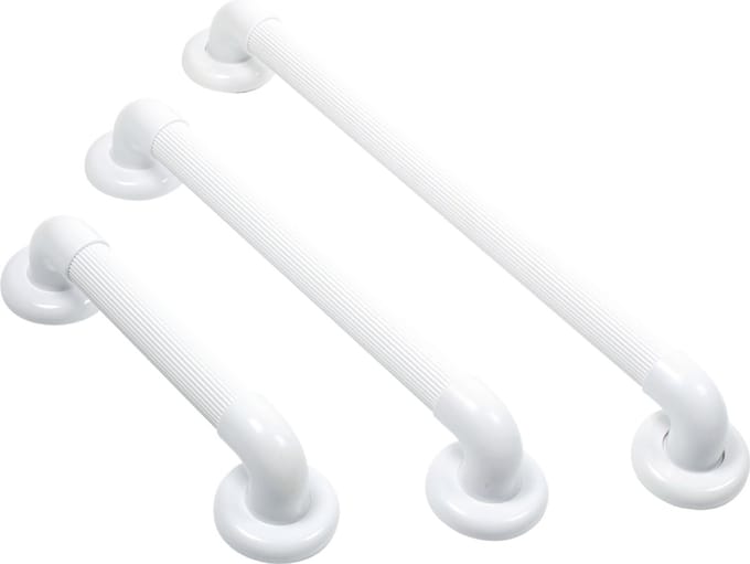 VITILITY Wandbeugel - Klein 30 cm - Toiletbeugel - Wit - Wandbeugel badkamer - Handgreep douche