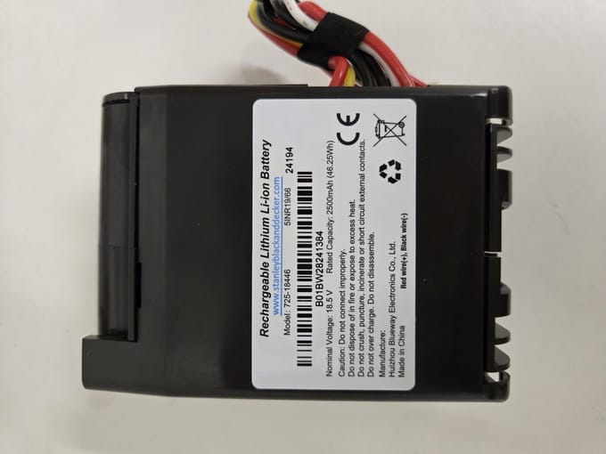 Robomow accu 2,5 Ah voor de RKS800 - robotmaaier - 2,5 Ah accu