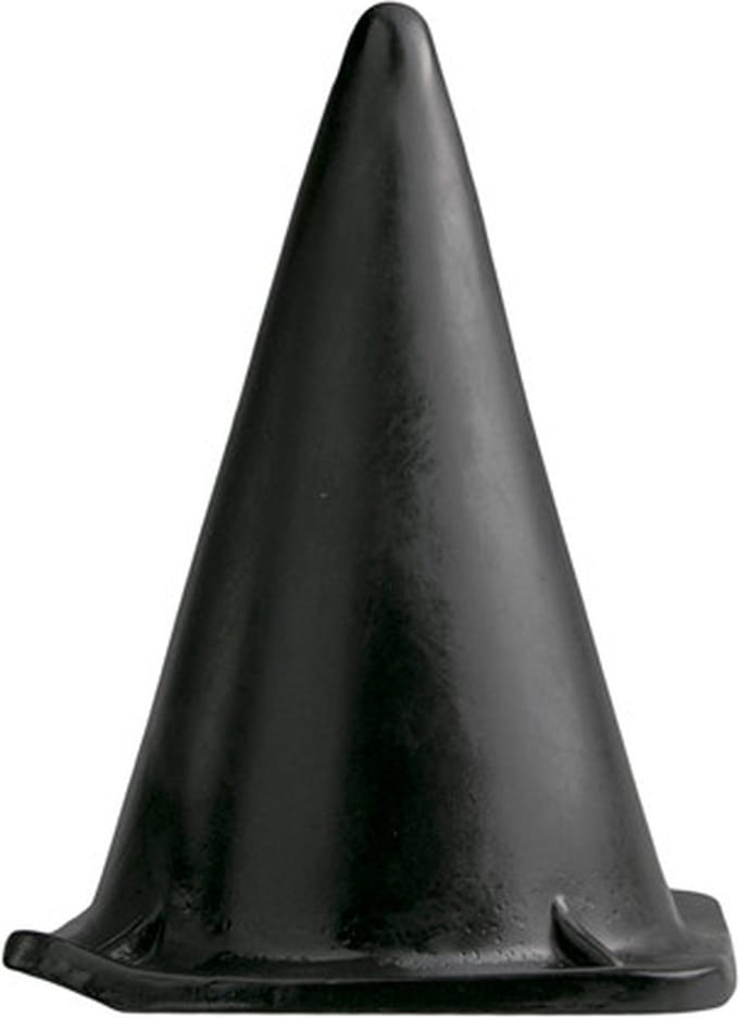 Prisma Stevige Dildo - Prismadildo - Met stevige voet - Zwart