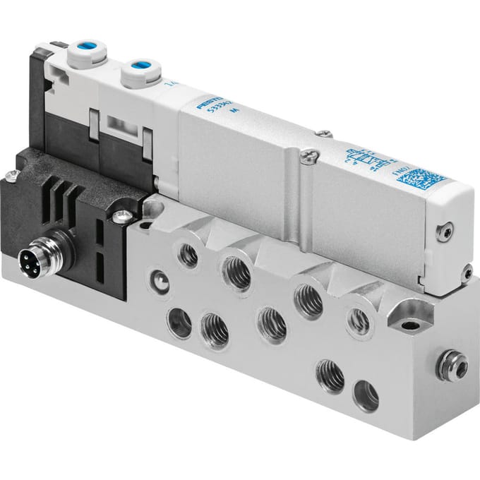 Festo 5/3 NC Lucht Magneetventiel M7 320L/Min - 533379
