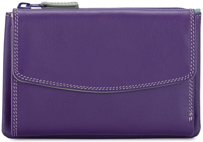 Mywalit Portemonnee RFID-bescherming Leder 14 cm - Dames - Horizontaal - orchid