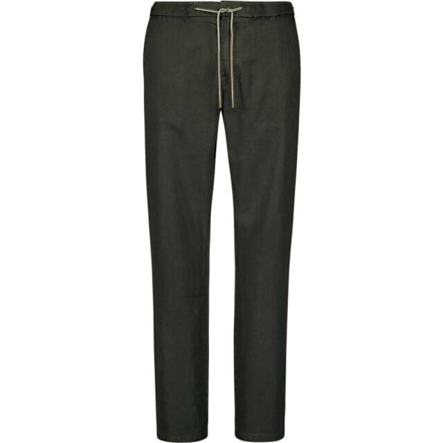 No Excess Pants With Linen Garment Dyed Motorblack Maat: XXL | Broeken Outlet | Heren | Bruin