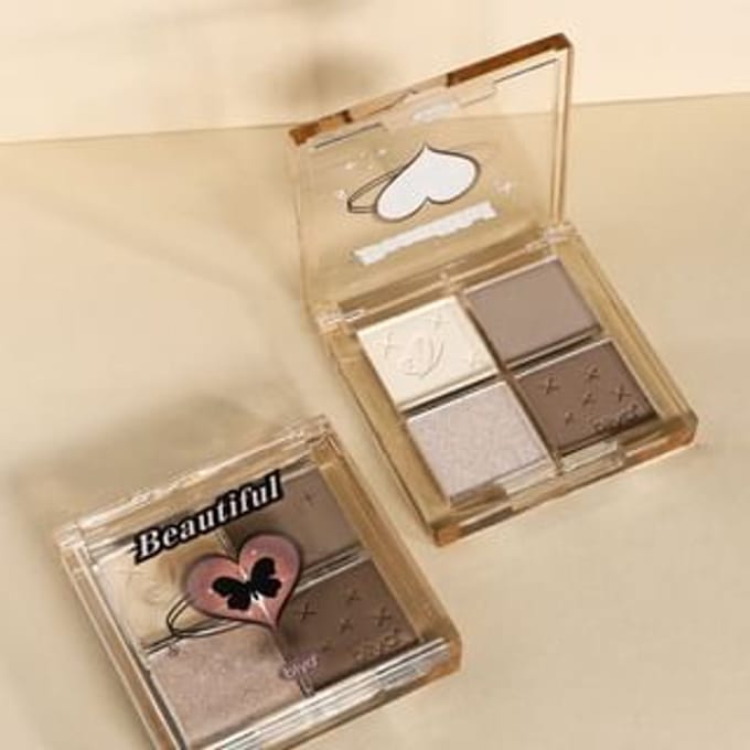 biya  - Natural Shaping 3D Highlight & Contouring Palette - 2 Types 02# Natural - 6g