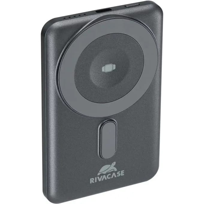 RivaCase VA2607 - Powerbank 5.000 mAh - Snellader 22.5W - Magsafe 15W - USB-C & Lightning