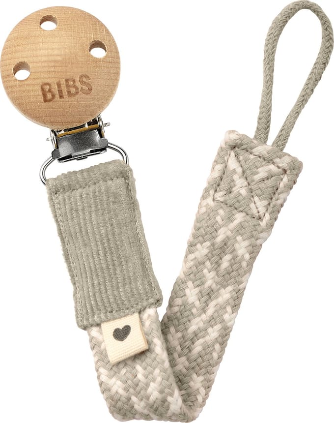 BiBS - Fopspeenkoord - Sand / Ivory - 0+ maanden