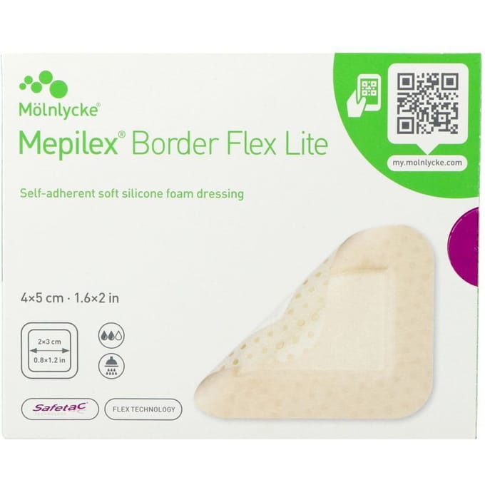 Mepilex Border Flex Lite 4cmx5cm 10 581050