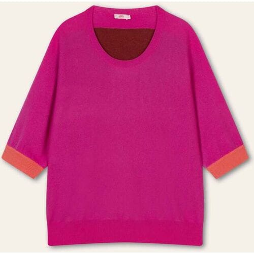 Oilily Khus Khus Gebreide Top- maatXS Beetroot Paars