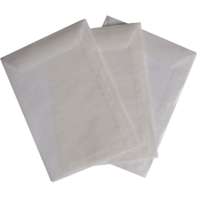 Envelop Quantore loonzak 65x105 50gr pergamijn 1000 stuks