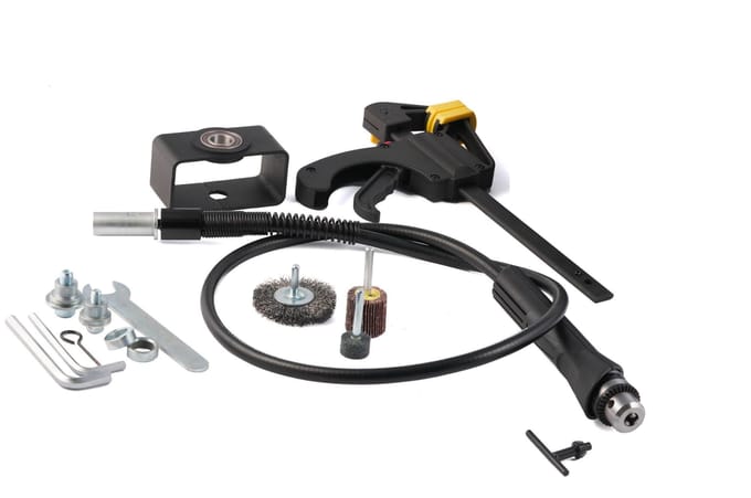 GLOB TOOLS GS06-00 - Multitoolaccessoire - Flexibele As - M14 Bevestiging - 1350 mm Bereik