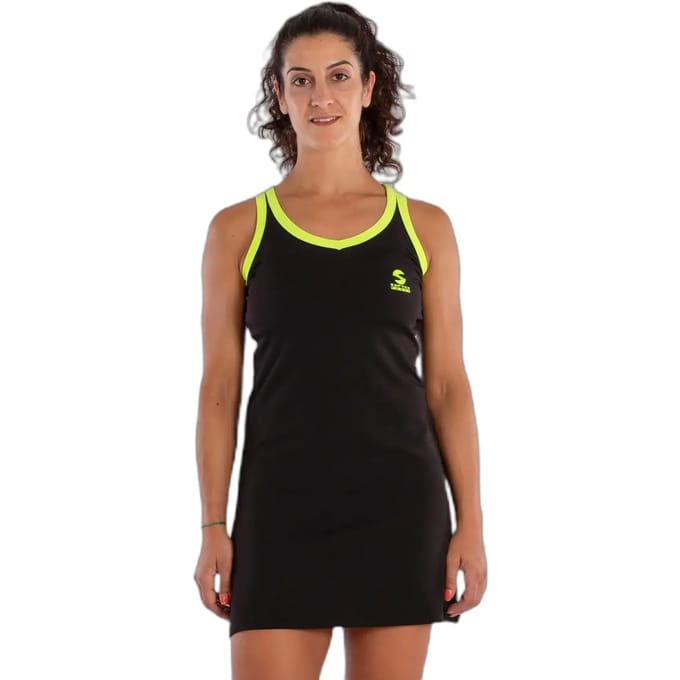 Softee Atenea Mouwloze Jurk Zwart 2XL Vrouw