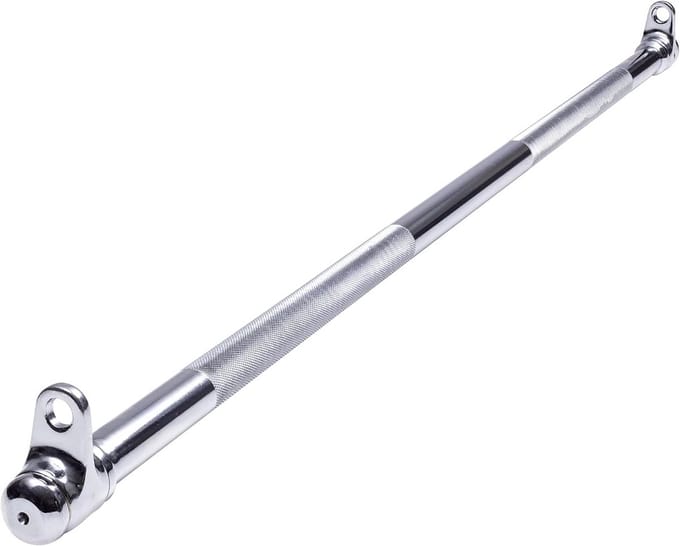Rechte Kabelstang met Dubbele Haak voor Kabelmachine en Pulley