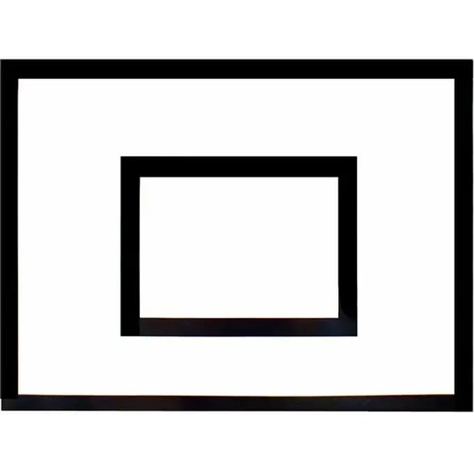 Softee Lynx Foam Mini Basketbalbord Wit 120x90x1.9 cm
