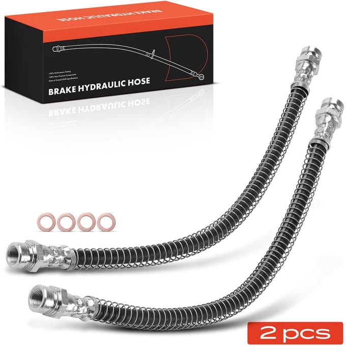 Frankberg 2x remslang achter links/rechts voor KIA Sorento I CRDi 4WD