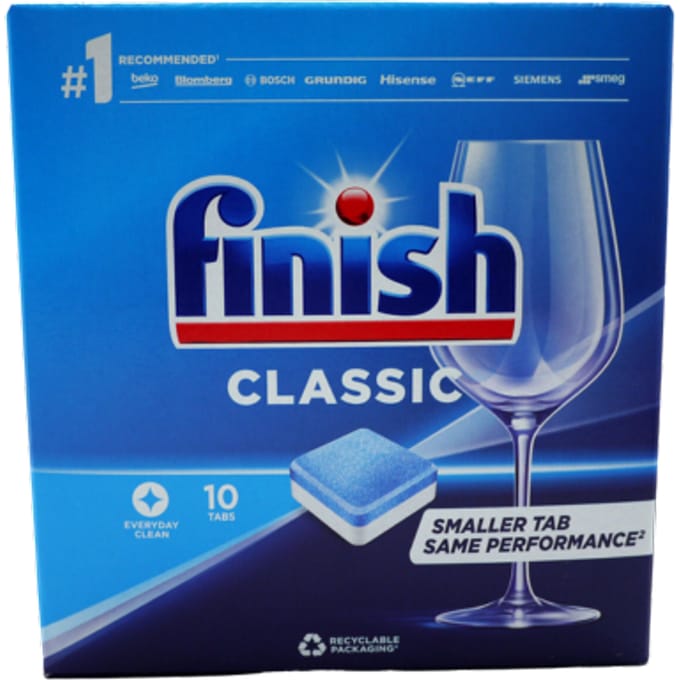 Finish Classic Afwas tabbladen - 10 stuks.