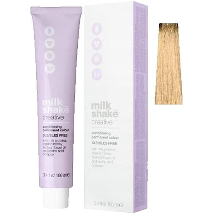 Milk Shake - Creative SLS/SLES-Free Permanent Hair Dye 10.010NN Platinum Lightest Blond 100 ml