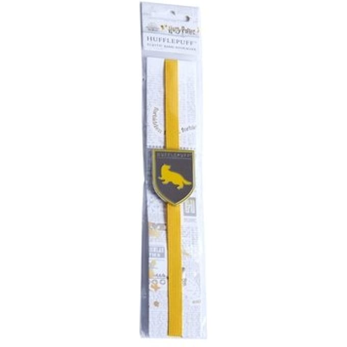 Harry Potter: Hufflepuff Elastic Band Bookmark - Classic Collection - Insight Editions