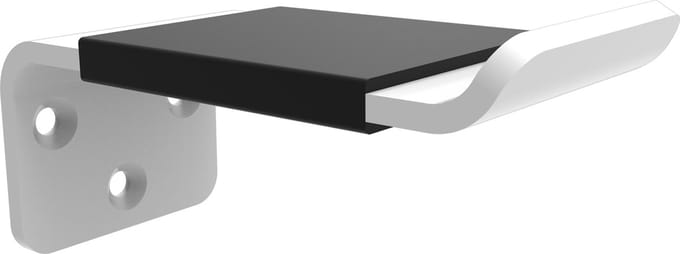 Multibrackets - Muurbeugel voor hoofdtelefoon - Koptelefoon ophangbeugel - wit