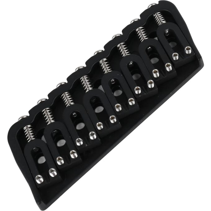 Elektrische Gitaarbrug 8 Snaar Metaal Staartstuk Instrument Accessoire voor Vervanging black