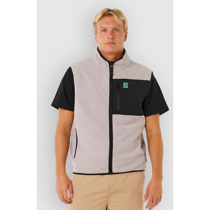Rip Curl Search Polar Fleece Bodywarmer grijs