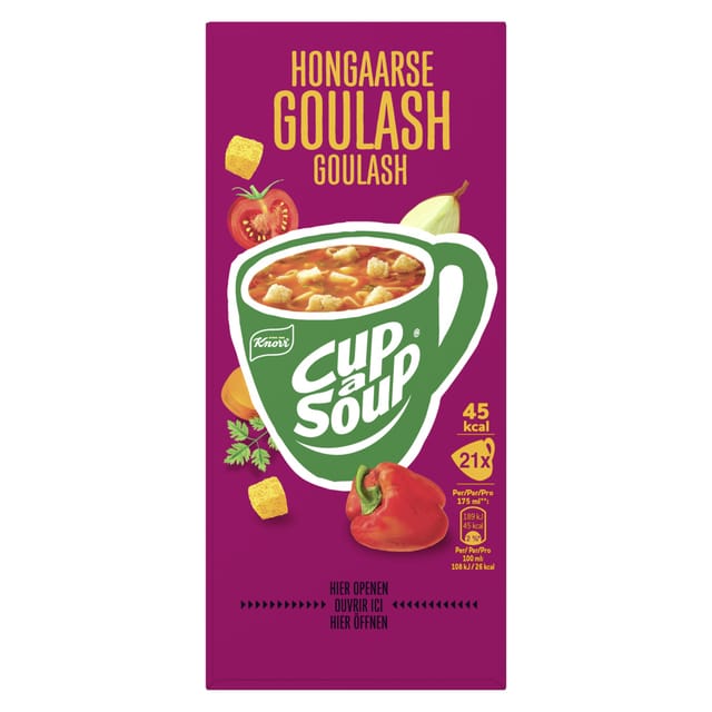 Knorr Cup-a-Soup Hongaarse Goulash (21x 175ml)