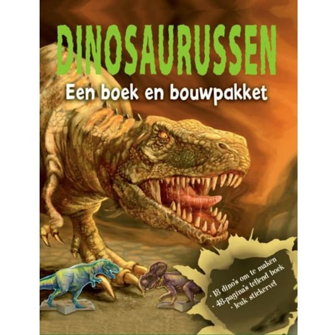 Dinosaurussen, Een Boek En Bouwpakket - TextCase