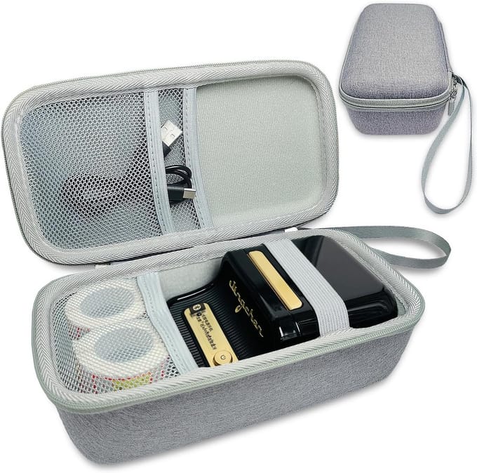 Hoesje voor Draadloze Label Makers - Opbergtas voor Thermische Labelprinters