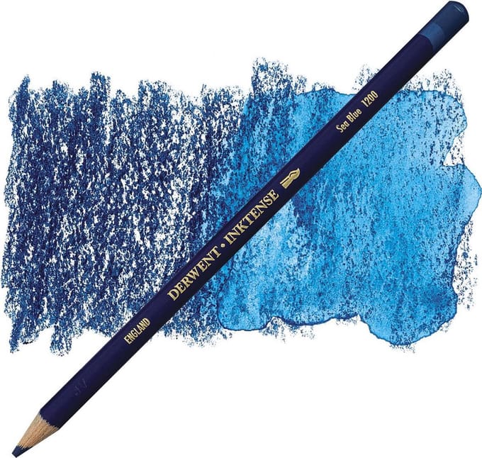 Derwent Inktense Sea Blue 1200