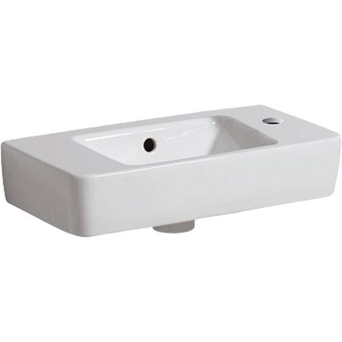 Geberit Renova Compact hand-rinse basin 50 cm, shelf left 276150000