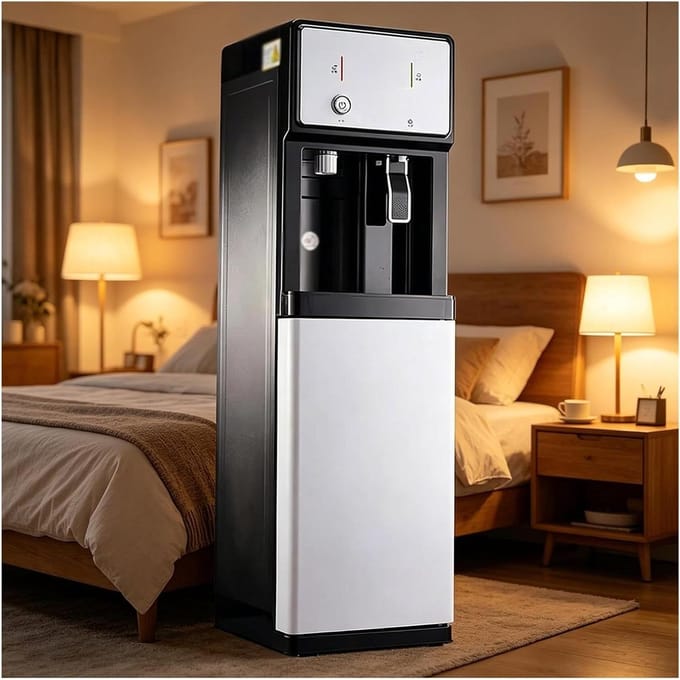 Waterdispenser - Heetwaterkraan - Direct Water - Aansluiting Waterleiding - 3 temperatuurstanden - Zilver