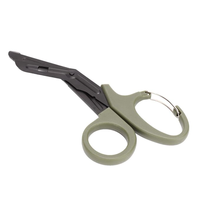 Multitool Tactic Nood Survival Reddingsschaar Buiten Kamperen Wandelen Gereedschap (Groen)