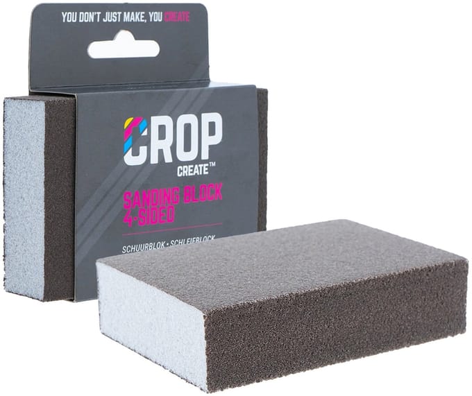 CROP Schuurblok korrel 220 - 70x100mm