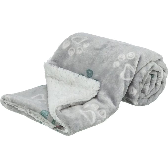 Trixie Jimmy Soft - Hondendeken - Lichtgrijs - 150x100 cm