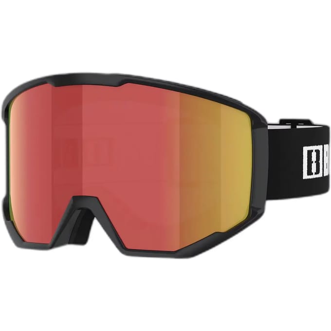 Bliz Spark Skibril Goud Brown With Red Multicoating/CAT3