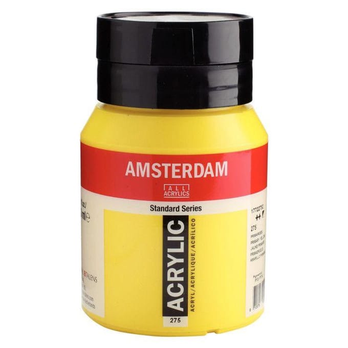 Amsterdam Standard Series Acrylverf Pot 500 ml Primairgeel 275