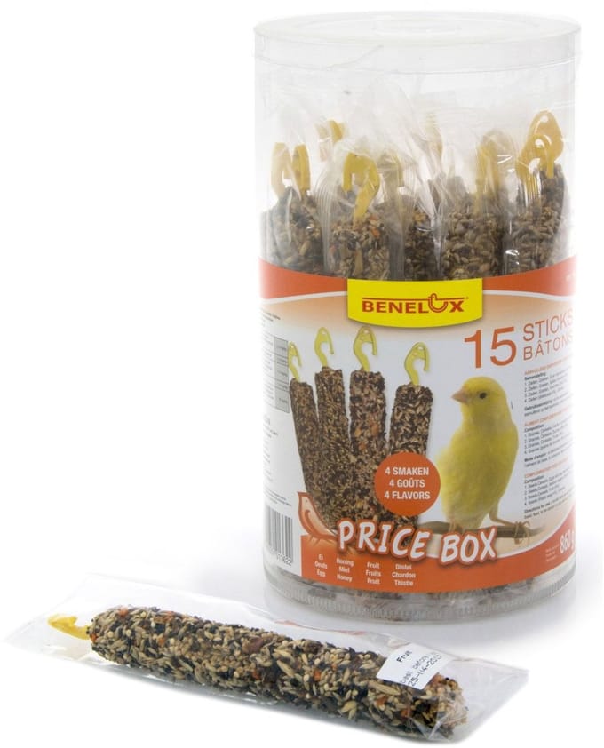 Kanarie 15 crackers box - Supplementen - Versnaperingen - Vogelvoer