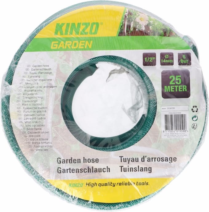 Universele tuinslang 25 meter - zonder sproeikop - Tuinslangen / tuinbewatering