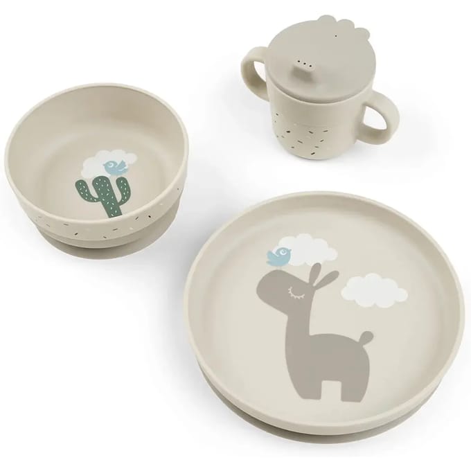 Done By Deer Foodie Dinner Set - Lalee - 3-Delig - Sand