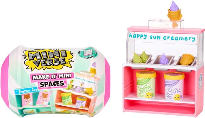 Miniverse Make It Mini Spaces Meubels - Knutselset – Miniatuurmeubels Maken
