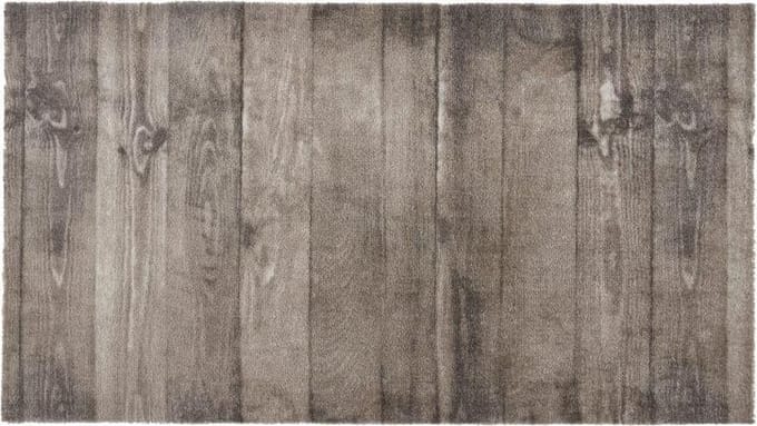 MD Entree - Design mat - Universal - Oak Wood - Vloerkleed - Antislip - Machine wasbaar - 67 x 120 cm