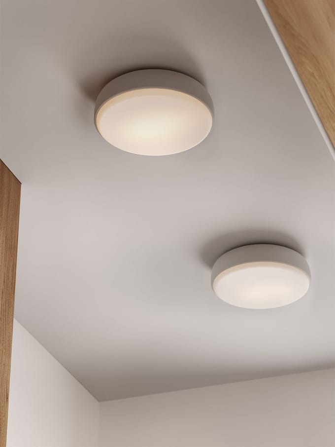 Northern Over me wand-/plafondlamp - wit - XL