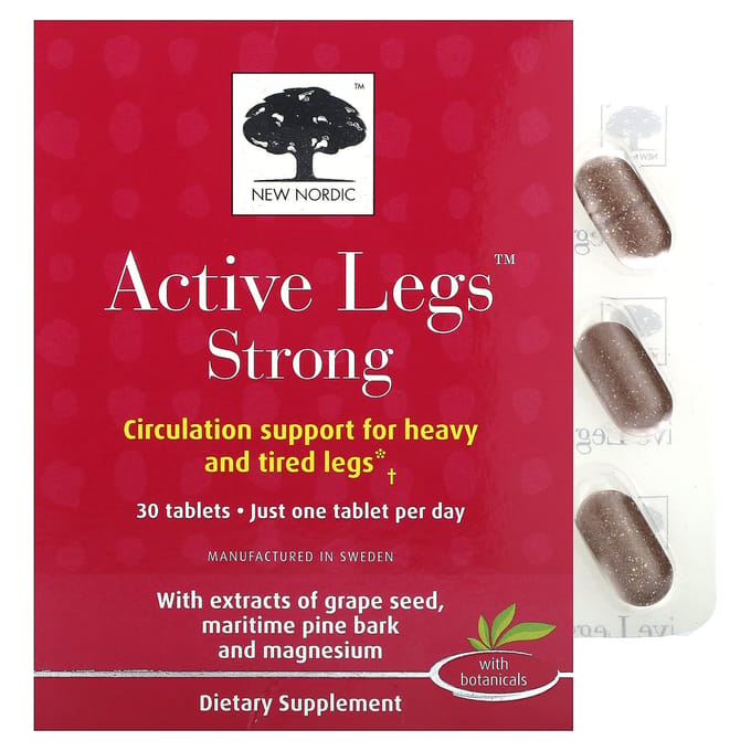 New Nordic, Actieve Benen, 30 Tabletten